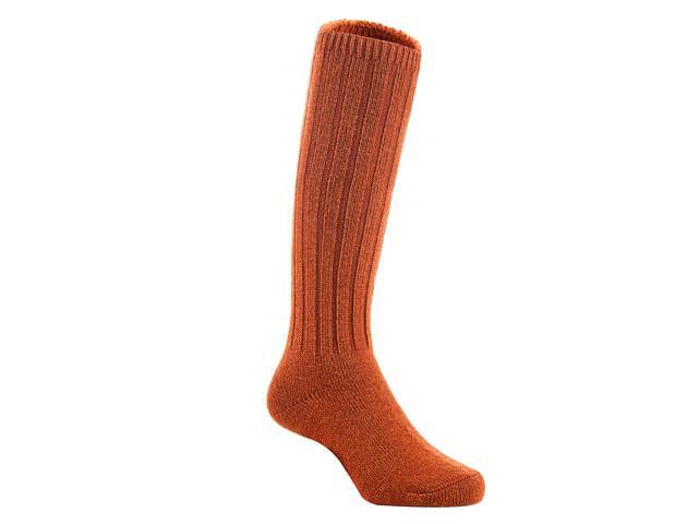 Lian LifeStyle Fascinating Children's 1 Pair Knee High Wool Blend Boot Socks Resistant, Comfortable and Health Focused Size M(2-4Y)-(Brown)