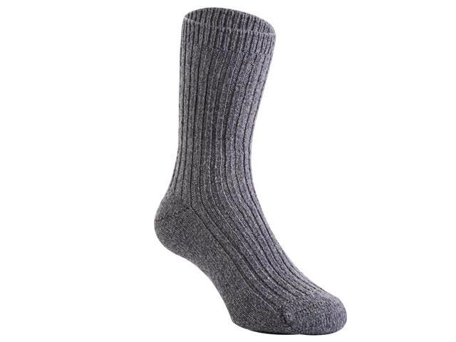 Lian LifeStyle Fantastic Children's 12 Pairs Wool Blend Crew Socks Super Comfortable, Adorable and Durable 3Y-6Y Boy Random Color