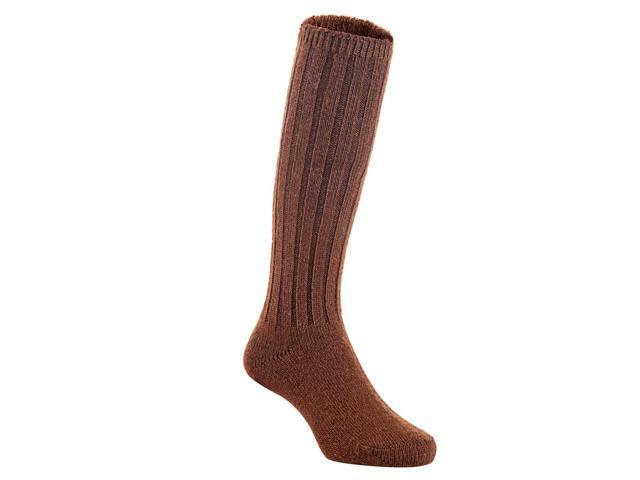 Lian LifeStyle Fascinating Children's 1 Pair Knee High Wool Blend Boot Socks Resistant, Comfortable and Health Focused Size S(0-2Y)- (Coffee)