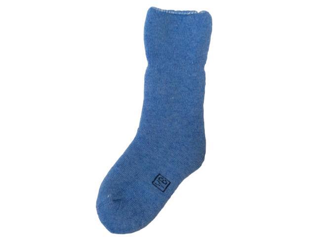 Lian LifeStyle Boy's 3 Pairs Fascinating Knee High Wool Socks. Resistant, Comfortable and Health Focused 6M-12M (Blue)
