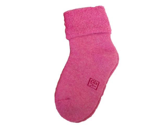 Lian LifeStyle Children's 1 Pair Fascinating Knee High Wool Socks. Resistant, Comfortable and Health Focused HRL1801 Size 6M-12M (Rose)