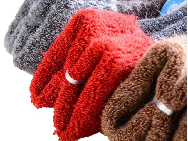 Lian LifeStyle Soft, Fantastic, Adorable And Super Comfortable Children's 6 Pairs Wool Crew Socks Love Hearts Boy 0Y-1Y Random Color