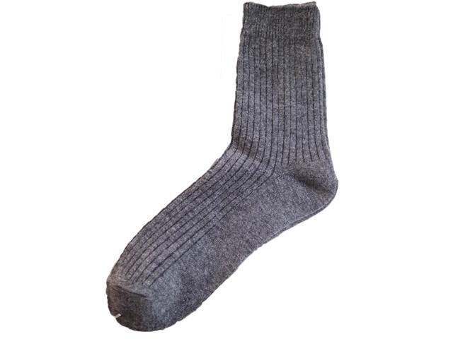 Lian LifeStyle Ultralight Men's 6 Pairs Wool Crew Socks Sweat Absorbent- Great Activewear For Fun Sports, all Season & Weather HR16116 Size 6-9-(Grey)