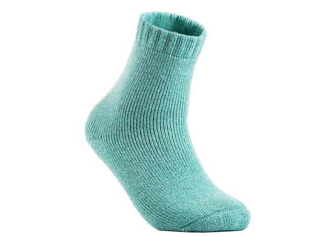 Lian LifeStyle Perfect Fit Women's 2 Pairs Wool Crew Socks For Healthy Feet. Cozy, Cute, and Comfortable Size 6-9 LK1602 (Assorted)