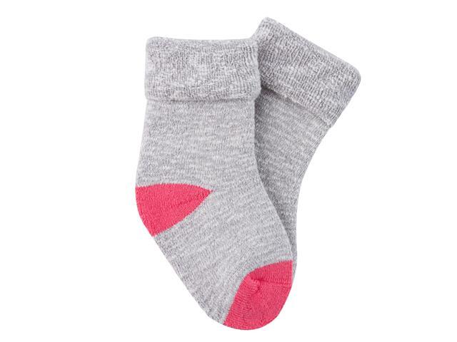 Lian LifeStyle Super Cute Baby Girl's3 Pairs Cotton Crew Socks Comfortable, Fancy and Healthy ZM03 Size 6 Month-12 Month