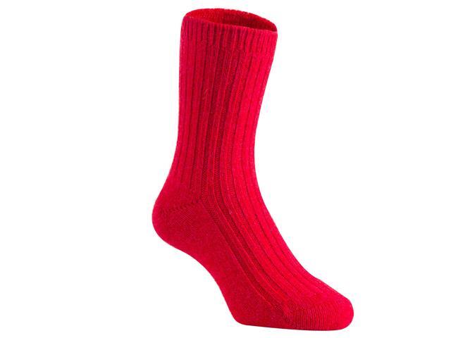 Lian LifeStyle Fantastic, Super Comfortable, Soft, Adorable & Durable 3 Pairs Children Wool Blend Crew Socks Size
