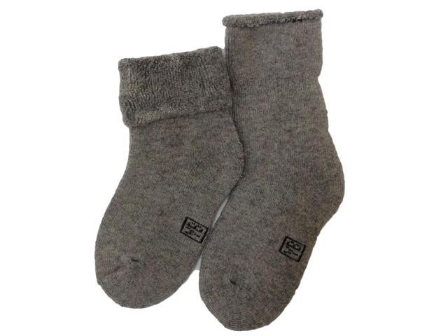 Lian LifeStyle Boy's 3 Pairs Fascinating Knee High Wool Socks. Resistant, Comfortable and Health Focused 0M-6M (Grey)