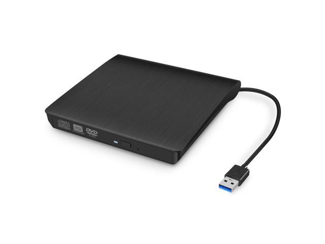 9.5mm Laptop Optical Drive Case,Slim USB 3.0 DVD External Enclosure SATA to USB ODD Case Box for CD/DVD-ROM Combo DVD RW ROM Burner