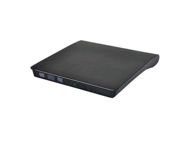 External CD Drive, USB 3.0 Portable CD DVD +/-RW Drive 12.7mm DVD/CD ROM Rewrite Burner Writer with High Speed Data Transfer for Laptop/Mac...