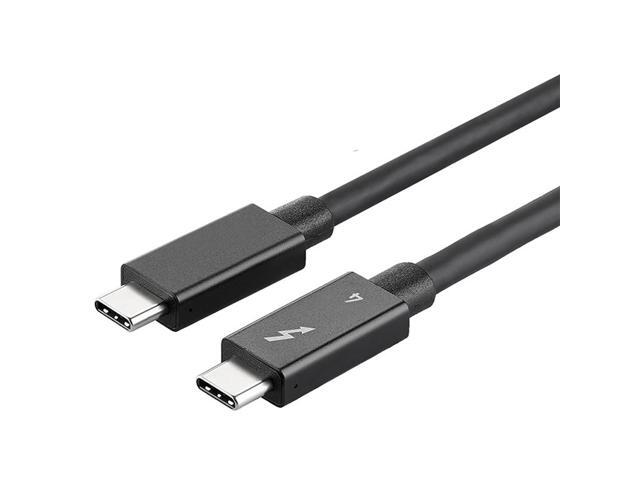 Thunderbolt 4 Cable Compatible USB 4.0,40Gbps Data Transfer,100W PD Charging Support 8K@60Hz or 2X 4K@60Hz Video, Compatible with Thunderbolt 4/3,...