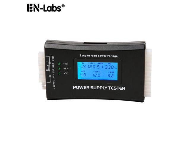 Photos - Other Power Tools Digital LCD Power Supply Tester for ATX 20Pin & 24Pin, Computer Power Conn