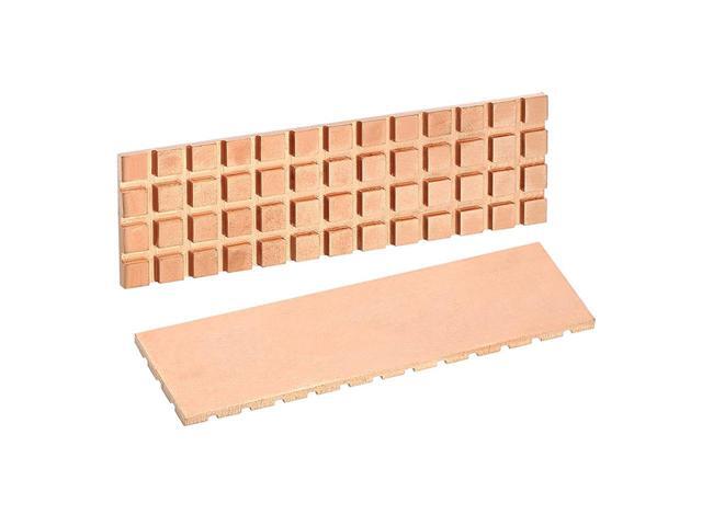 M.2 SSD Copper Heat Sink with Thermal Conductivity Silicone Pad for NVMe NGFF 2280 M2 Cooler Radiator for Samsung 850 EVO, 860 EVO, 960 EVO, 970...