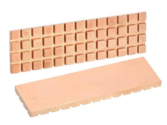 M.2 2280 Pure Copper Heatsink with Thermal Conductive Adhesive for Cooling M.2 NVMe / NGFF SSD Radiator, Suitable for Computer Laptop M2 Solid...