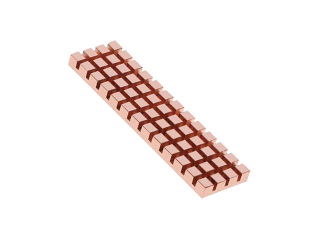 M.2 2280 Pure Copper Heatsink with Thermal Conductive Adhesive for Cooling M.2 NVMe / NGFF SSD Radiator, Suitable for Computer Laptop M2 Solid...