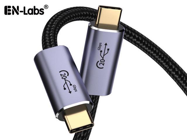 USB C to USB C 3.2 Cable 20Gbps & PD100W USB 3.2 Gen 2X2 Cable, 8K@60Hz Video Cord with E-Marker for Thunderbolt 3/4, Oculus Quest, iMac, MacBook,...