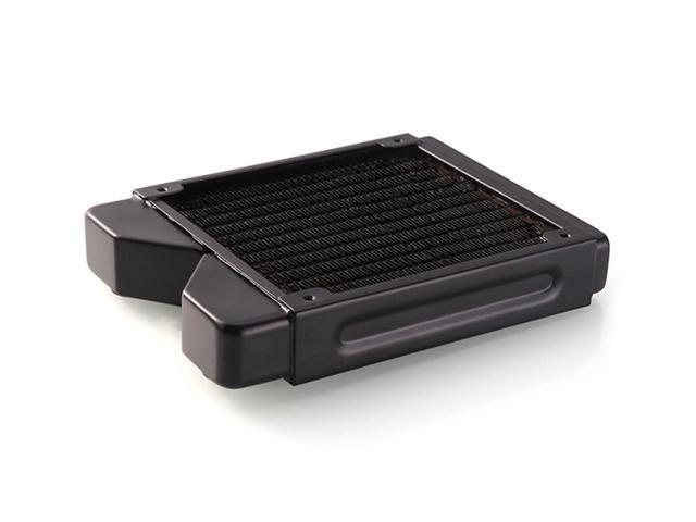 120mm Water Cooling Radiator, 12 Tubes Copper Water Cooler for Computer CPU Heat Sink - Liquid Heat Exchanger Dual G1/4 Thread, 1.06 inch...