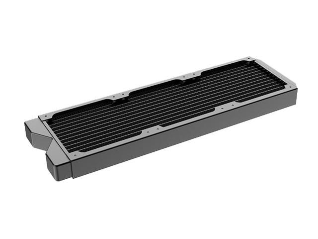 360mm Water Cooling Radiator, 12 Tubes Copper Water Cooler for Computer CPU Heat Sink - Liquid Heat Exchanger Dual G1/4 Thread, 1.06 inch...