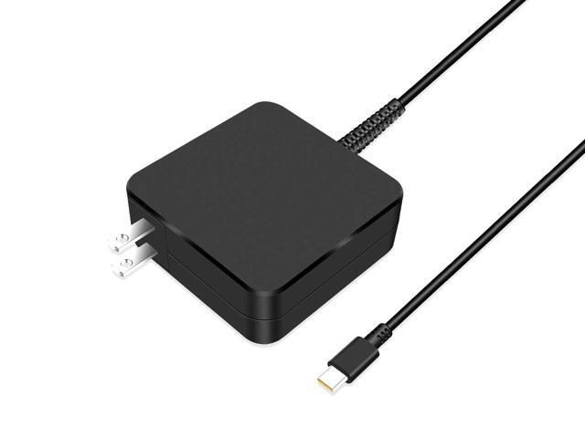 65W USB-C PD 3.0 Charger with Attached 6ft Cable,Compact Super Fast Charger Type C Compatible with Laptop ASUS,MacBook, Dell,Surface,Lenovo,Cell...