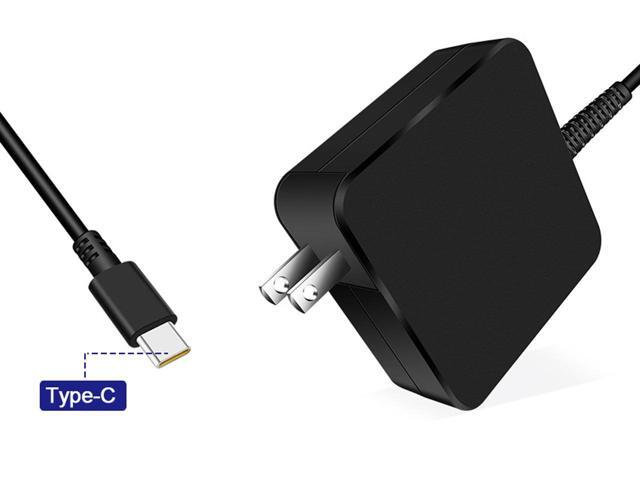 65W USB-C PD 3.0 Charger with Attached 6ft Cable,Compact Super Fast Charger Type C Compatible with Laptop ASUS,MacBook, Dell,Surface,Lenovo,Cell...