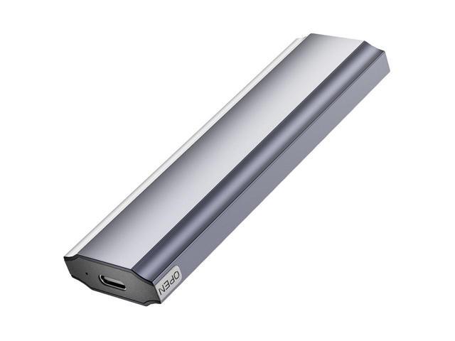 M.2 NVME / NGFF SSD Enclosure Adapter, USB 3.2 Gen 2 (10 Gbps) to PCI-E NVME & NGFF M-Key/(B+M) Key Solid State Drive External Enclosure Support...