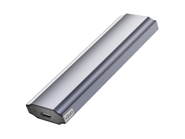 M.2 NVME / NGFF SSD Enclosure Adapter, USB 3.2 Gen 2 (10 Gbps) to PCI-E NVME & NGFF M-Key/(B+M) Key Solid State Drive External Enclosure Support...