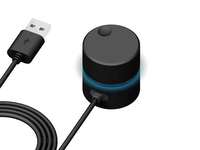 USB PC Volume Control Knob with One-Click Mute Function,Computer External Volume Remote Button Speaker Audio Multimedia Volume Control,Support...