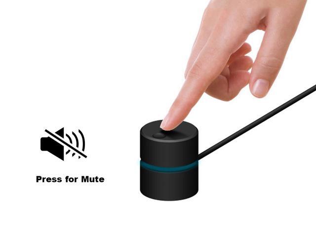 USB PC Volume Control Knob with One-Click Mute Function,Computer External Volume Remote Button Speaker Audio Multimedia Volume Control,Support...