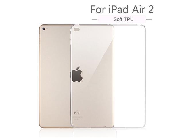 High Quality Soft TPU Tablet Case For 9.7 iPad Air 2 Transparent Crystal Clear Protective Back Cover For iPad6 iPad 6