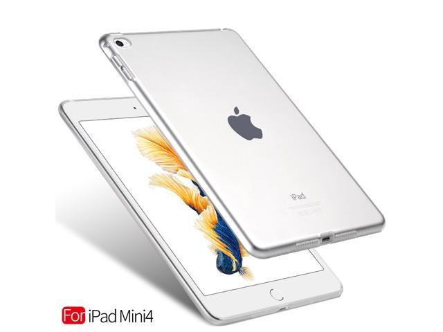 iPad Mini 4 Case,Clear Soft TPU Transparent Gel Silicone Bumper Tab Case Skin Cover for Apple iPad Mini 4 7.9'