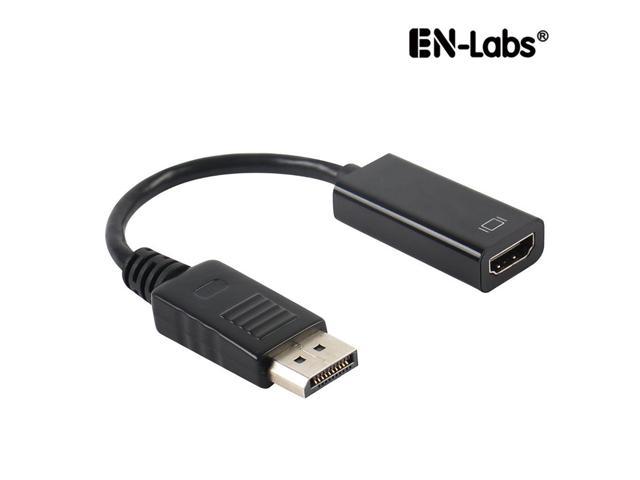 EnLabs PSDP2HDMI-compatible Gold Plated DisplayPort to HDMI-compatible Passive Converter - DP to HDMI-compatible Adapter - 1920x1080p