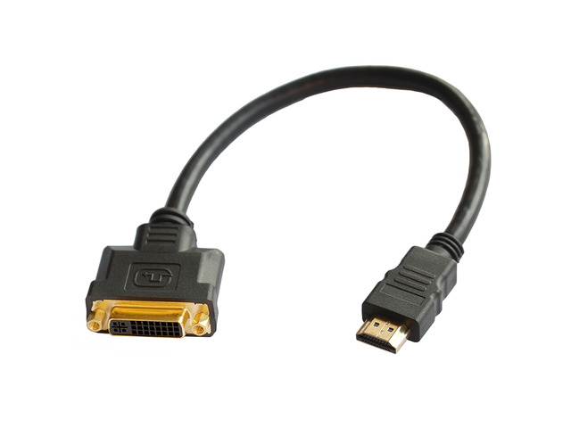 EnLabs HD2DVIF30CM HDMI-compatible to DVI 24+5 Cable Adapter HDMI-compatible Male to DVI-D/ DVI-I Female M-F Converter Adaptor Support 1080P for...