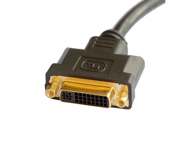 EnLabs HD2DVIF30CM HDMI-compatible to DVI 24+5 Cable Adapter HDMI-compatible Male to DVI-D/ DVI-I Female M-F Converter Adaptor Support 1080P for...
