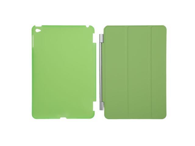 Case for iPad Mini 4 7.9'Ultra Slim Smart Cover Case 3 Folding Stand Auto Sleep/Wake w/ Matte Back Cover for Apple iPad 4 -Green