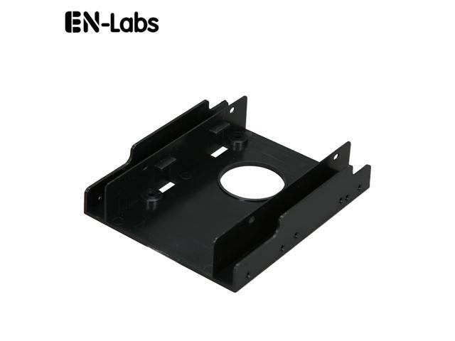 EnLabs 2X25TO35BRPL 2 bay 2.5' to 3.5' HDD/SSD Hard Disk Drive Mounting Adapter Tray Bracket Holder,Convert Any 2 x 2.5" Solid State Drive/HDD Into...