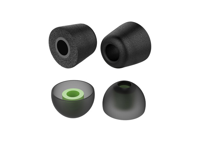 Memory Foam Earphone Tips Replacement Earbud Tips Blocking Out Ambient Noise Inner 5mm for Gaming Earphone In Ear w/ 5mm-7mm Tips (6 Pairs,S/M/L 2...