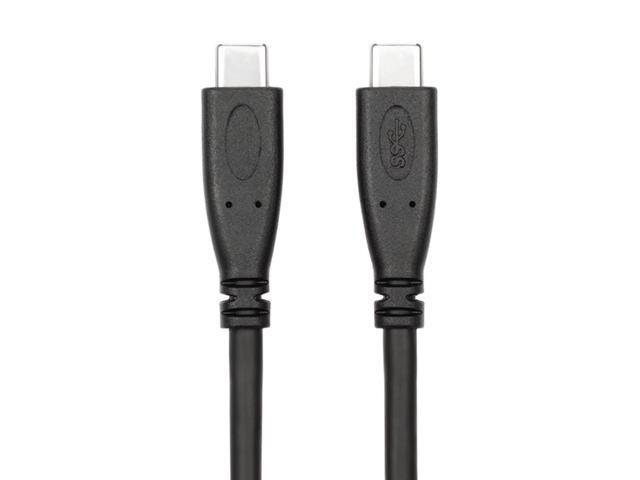USB 3.1 USB C to USB C 10Gbp Male to Male Cable(Thunderbolt Compatible),PD 60W(20V3A) Fast Charging and UltraHD 4K Vidoe and Audio Ready - 3.3 ft.