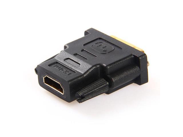 Dual link DVI-D(24+1)Male to HDMI Female Digital Video Adapter for Graphics Vidoe Card, Monitor, DVD, Laptop, HDTV, Projector, DVI to HDMI 1080p.