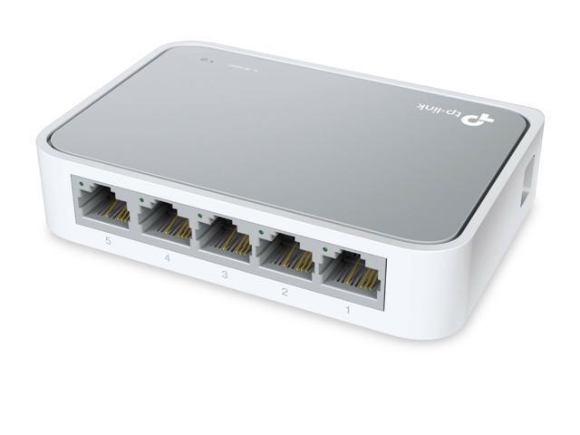 TP-Link TL-SF1005D 5-Port Fast Ethernet 10/100Mbps Unmanaged Desktop Switch