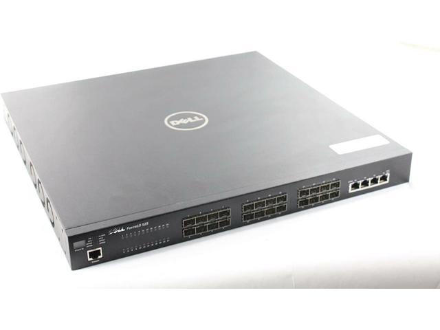 DELL FORCE10 S25-01-GE-24P-DC-2, with Rack ears 24port SFP Data Center Switch