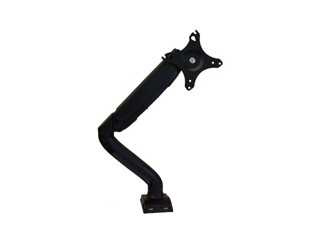 Single Monitor Arm for Desk - Gas Spring VESA Mount, No USB Ports