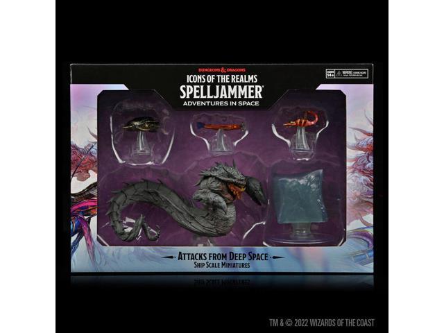 Wizkids D and D Icons of the Realms Ship Scale Attacks from Deep Space WZK 96180