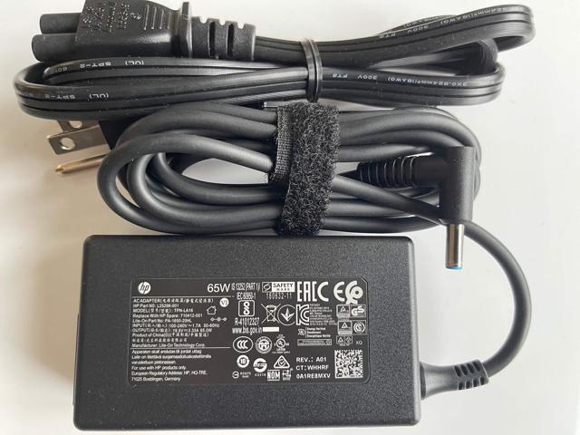 hp 19.5v 3.33a 65w ac adapter for select hp envy models