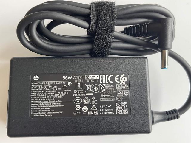 hp 19.5v 3.33a 65w ac adapter for select hp envy models