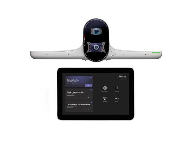 Poly Studio Large Room Kit for Poly PC Room Solution - Poly Studio E70 Camera & Poly GC8 Touch Controller - Automatic Camera Framing - 4K Display -.