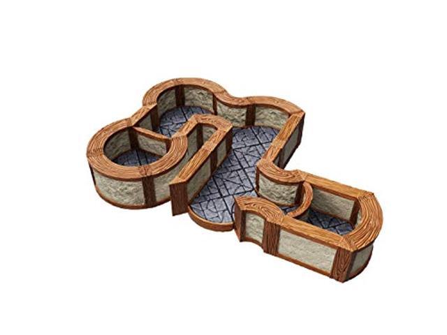 WarLock Tiles Town & Village Angles & Curves 1' Expansion Pack WizKids