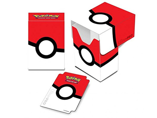 DB PKM Pokeball High Quality Deck Box 80 Cards Protector Ultra Pro