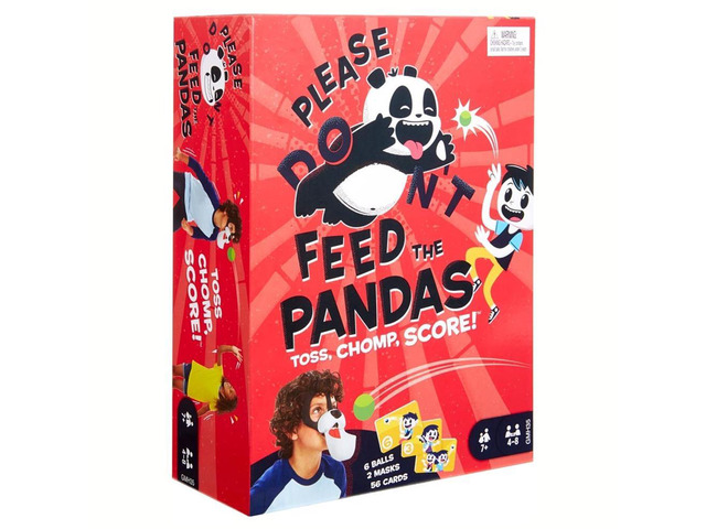 Please Feed The Pandas Strategic Interactive Silly Family Friendly Kids Board Game Mattel, Inc. MTTGMH35