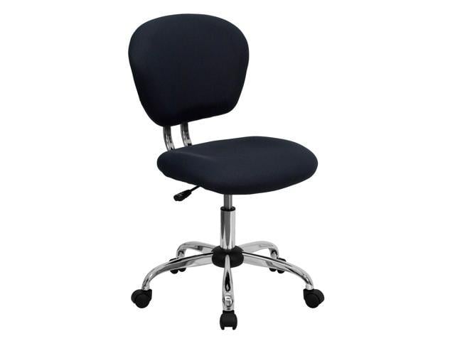 Photos - Computer Chair Flash Furniture Mid-Back Gray Mesh Padded Swivel Task Chair with Chrome Base 847254017855 