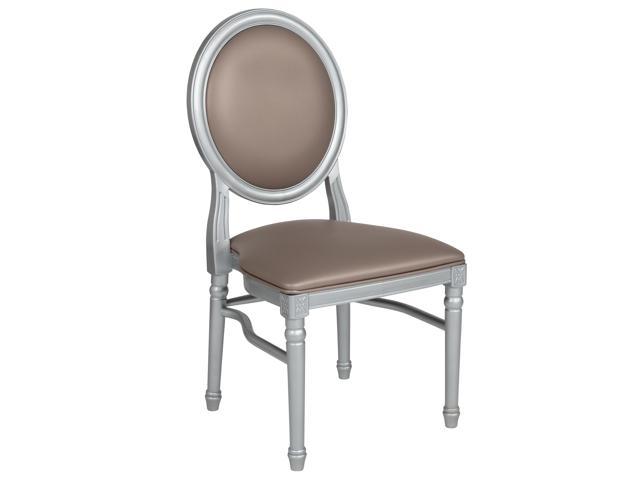 Photos - Chair Flash Furniture HERCULES Series 900 lb. Capacity King Louis  with Taupe Vinyl Back an 