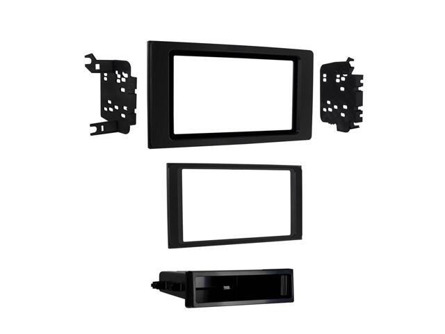 Metra - Dash Kit for Select 2016-2023 Toyota Tacoma DIN DDIN - Matte Black - image 4